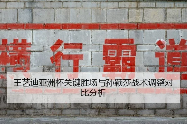 王艺迪亚洲杯关键胜场与孙颖莎战术调整对比分析